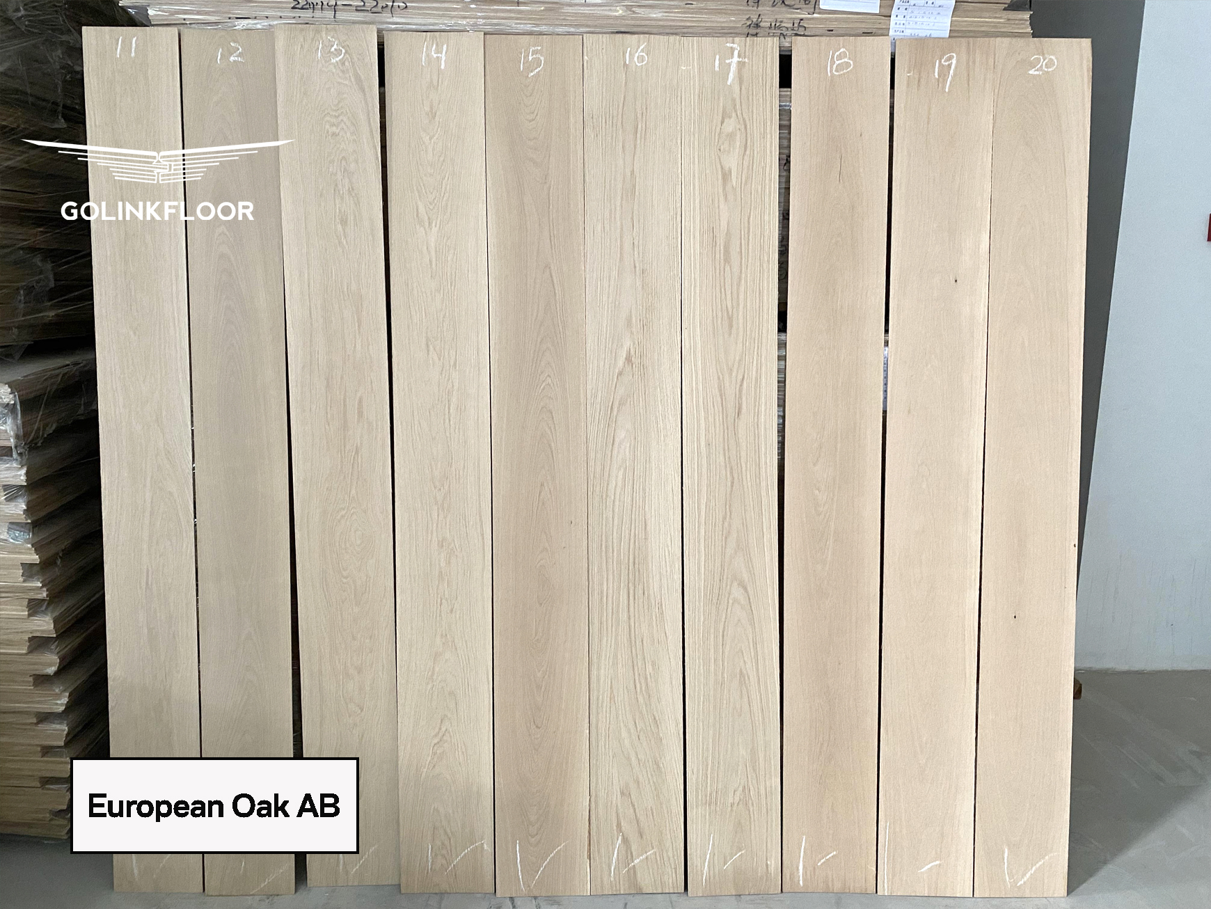 European Oak Veneer AB Grade